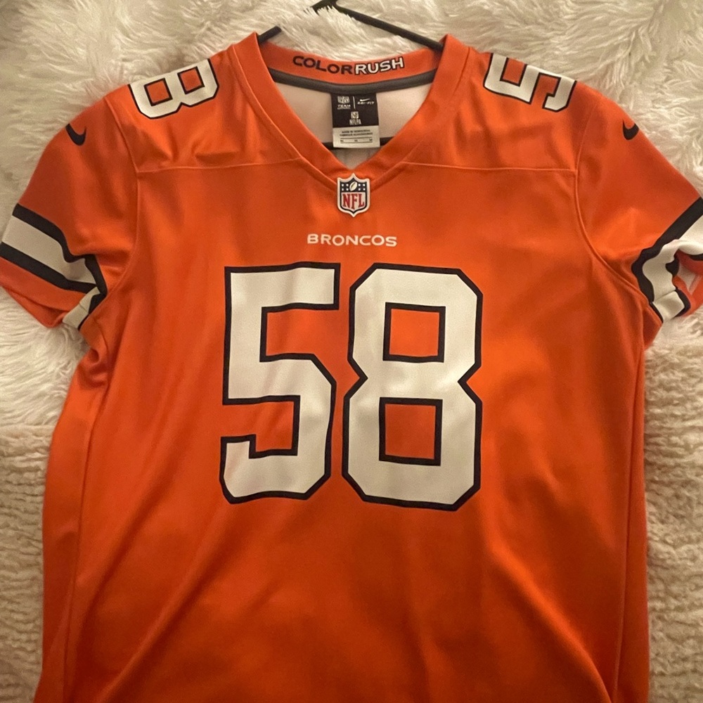 Denver Broncos Von Miller color rush Jersey